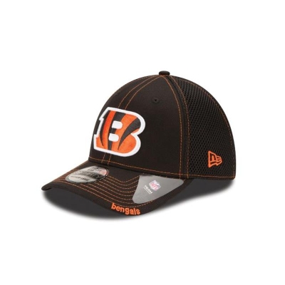 Cincinnati Bengals Gorra | New Era NFL Neo 39thirty Stretch Fit Cap Mexico - Negros